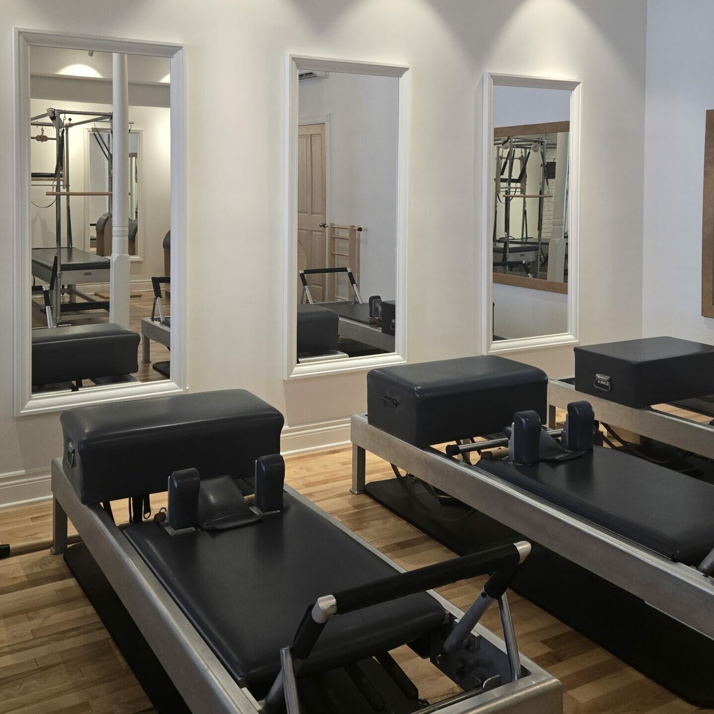 reformers at Espace Pilates Rachel E