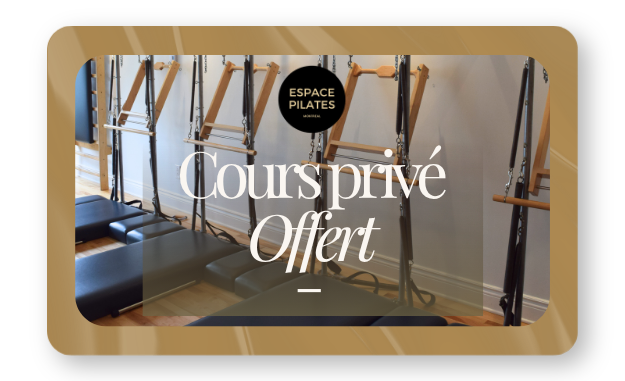 pilates private card to offer